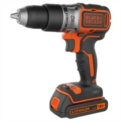 Black & Decker BL188K Accu Klopboormachine | 18V 2.0 Ah Li-Ion | Borstelloos | +Koffer [BL 188 K (1x Accu)]