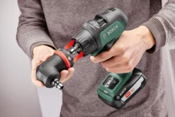 Bosch Groen AdvancedImpact 18 Set Accu Klopboor | 1x 18V 2.5Ah Li-Ion | +3 Koppen | +Koffer [0.603.9B5.10A] -Makita Winkel Bosch AdvancedImpact 18 0.603.9B5.100 ext 5