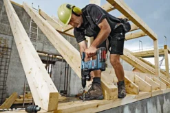 Bosch Professional GBH 36 VF-Li Plus Accu Combihamer | 2x 36V 6.0Ah Li-Ion | L-Boxx [0.611.907.00B] -Makita Winkel Bosch Blauw GBH 36 VF Li Plus 061190700B ext 3