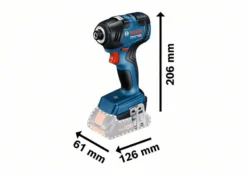 Bosch Professional GDR 18V-200 Accuslagschroevendraaier | 18V 4.0 Ah Li-Ion | +L-Case [0.601.9J2.107] -Makita Winkel Bosch Blauw GDR 18V 200 Basic 0.601.9J2.106 ext 4 1