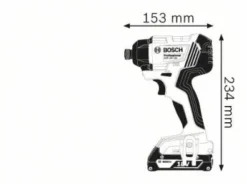 Bosch Professional GDR 18V-160 Accuslagschroevendraaier | 1/4 Inch | 18V 2,0 Ah | +L-Boxx [0.601.9G5.100] -Makita Winkel Bosch Blauw GDR 18 V 160 0.601.9G5.100 ext 4