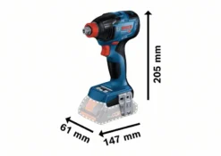 Bosch Professional GDX 18V-210 C Slagmoeraanzetter 1/4+1/2 Inch | 18V Solo | +GCY +L-Boxx [0.601.9J0.201] -Makita Winkel Bosch Blauw GDX 18V 210 C 0.601.9J0.201 ext 3