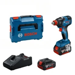 Bosch Professional GDX 18V-210 C Slagmoeraanzetter 1/4+1/2 Inch | 18V 5.0 Ah Li-Ion | +L-Boxx [0.601.9J0.202]