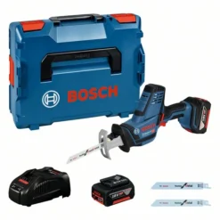 Bosch Professional GSA 18 V-LI C Accu Reciprozaag | 200 Mm | 18 Volt 5.0 Ah Li-Ion | +L-Boxx [0.601.6A5.002]
