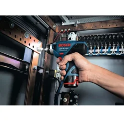 Bosch Professional GDR 12V-105 Solo Accu Slagschroevendraaier | 12 V Li-Ion | Solo | +L-Boxx [0.601.9A6.906] -Makita Winkel Bosch GDR 108 V Li 2