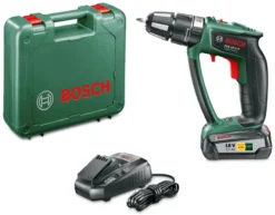 Bosch Groen PSB 18 LI-2 Ergonomic Accu Klopboor | 32 Nm | 18 Volt 2,5 Ah Li-Ion | +Koffer [0.603.9B0.300]