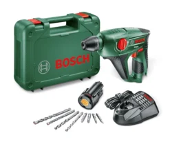 Bosch Groen Uneo (1x Accu) Accu Boorhamer | 12 Volt 2,5 Ah Li-Ion | SDS-Quick [0.603.984.00D]