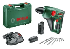 Bosch Groen Uneo (2x Accu) Accu Boorhamer | 2x 12 Volt 2,5 Ah Li-Ion | SDS-Quick [0.603.984.00E]