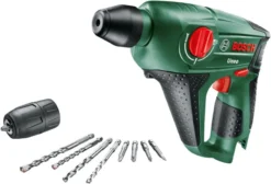 Bosch Groen Uneo Accuboorhamer Accu Boorhamer | Uneo | 12 Volt | 0.5 J | SDS-Quick [0.603.984.00C]