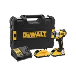 DeWALT DCF809L2T Slagschroevendraaier | 190Nm | 18 Volt 3.0 Ah XR Li-Ion |+Koffer [DCF809L2T-QW]