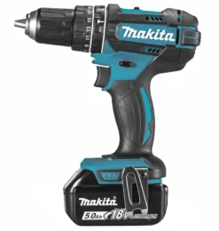 Makita DHP482RTJ Accu Klopboormachine | 18 Volt 5.0 Ah Li-Ion | +M-Box [DHP482]