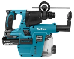 Makita DHR242RTJW Accu Combihamer SDS+ | 18 Volt 5.0 Ah | Stofbox | +MBox [DHR242] -Makita Winkel Makita DHR242RTJW DHR242 ext 14